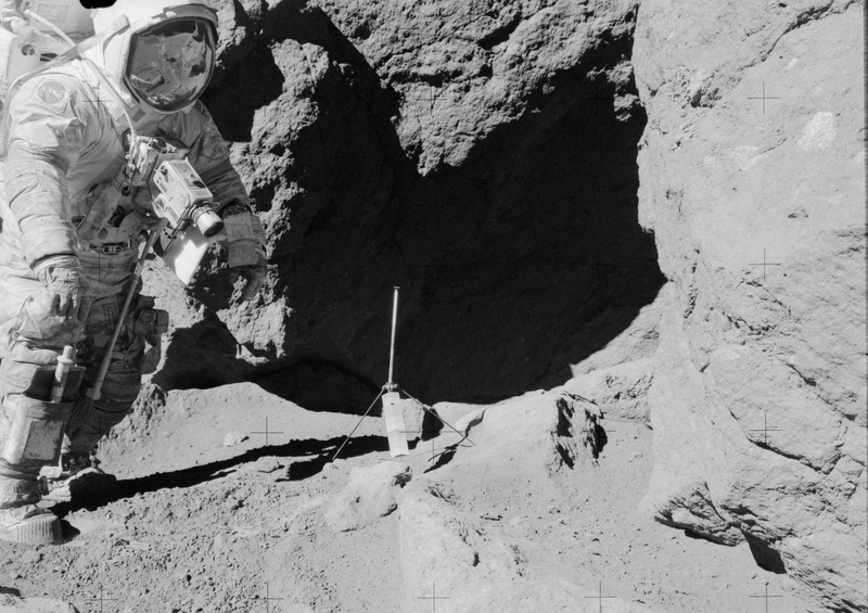 Illustration for article titled These Boots Took the Final Steps on the Moon